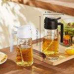 16 oz/470 ml glass olive oil sprayer, for both cooking and other uses. - Image 3